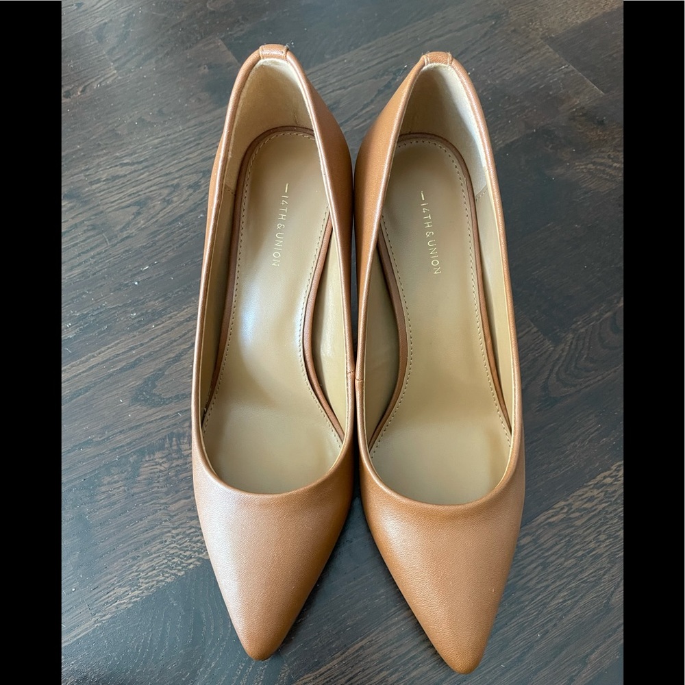 Brown heels for work